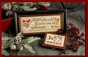 LK  Joy to the World Christmas Kit  Thread Pack